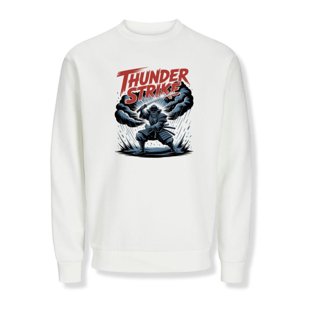 Thunder Strike Retro Fighter Design Sweatshirts