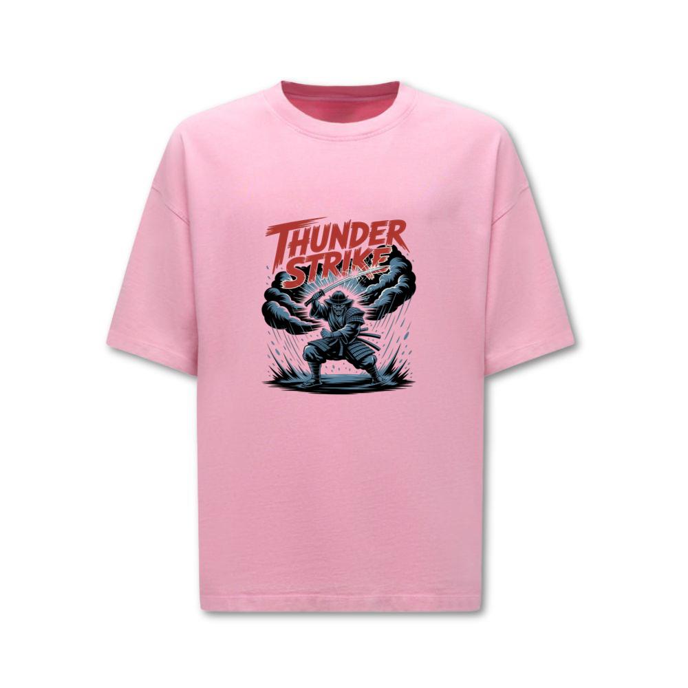 Thunder Strike Retro Fighter Design T-Shirt