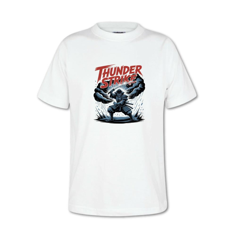 Thunder Strike Retro Fighter Design T-Shirt
