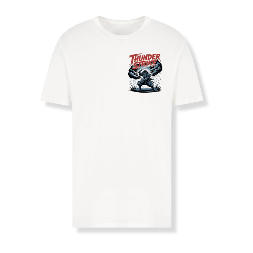 Thunder Strike Retro Fighter Design T-Shirt