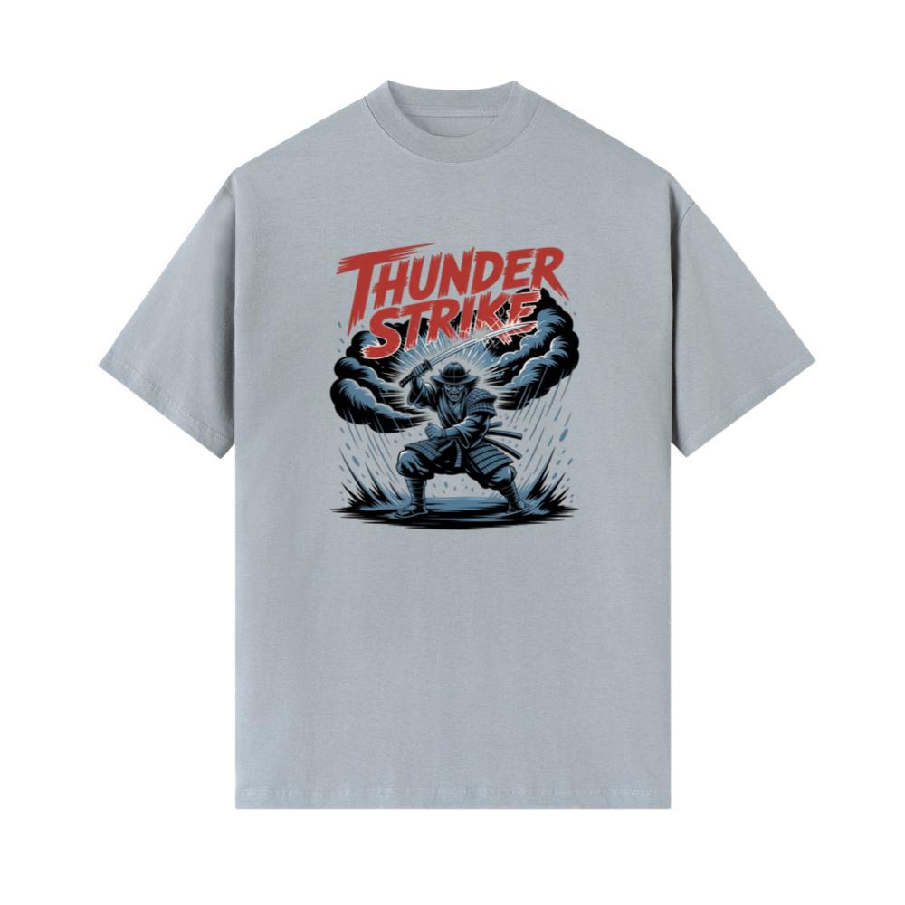 Thunder Strike Retro Fighter Design T-Shirts - Image 2