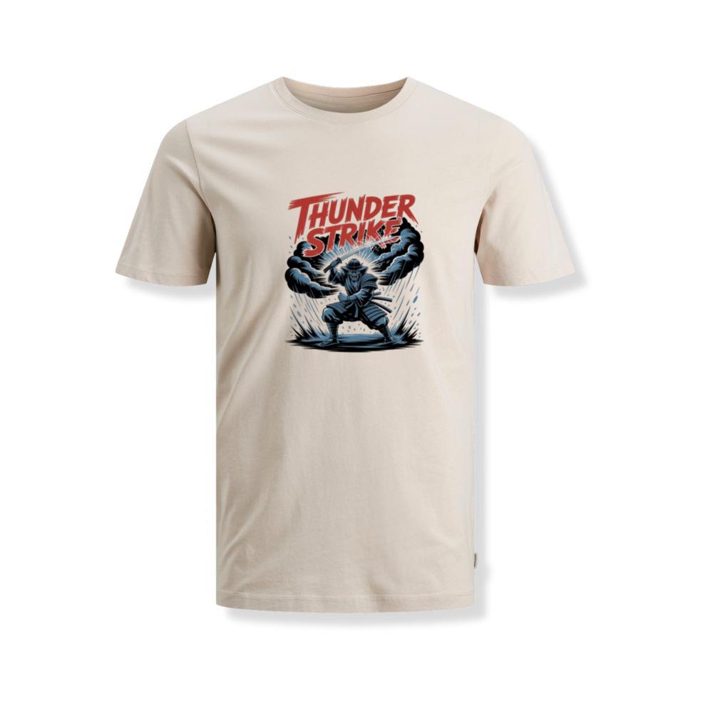Thunder Strike Retro Fighter Design T-Shirts