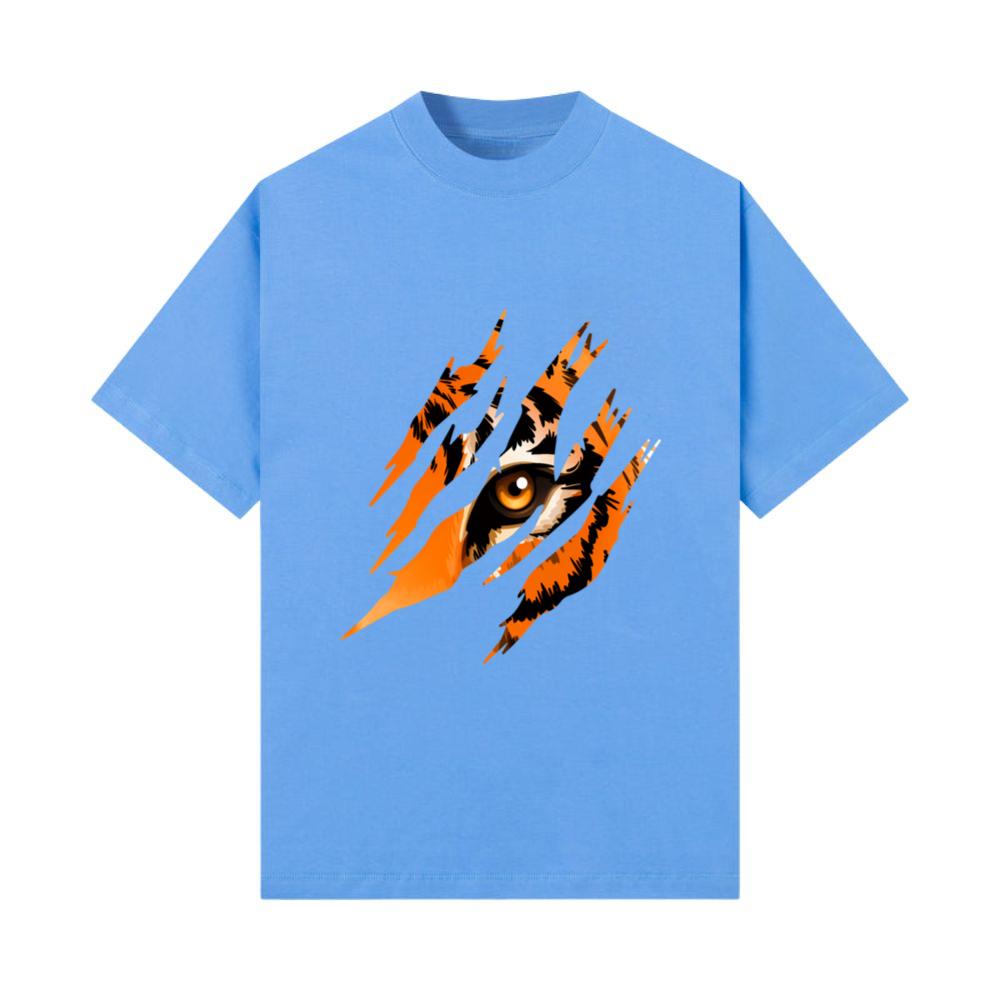 Tiger Eye Safari Zoo Wildlife Animal Zookeeper T-Shirt