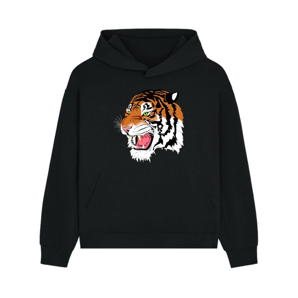 Tiger Head Roaring Hoodie