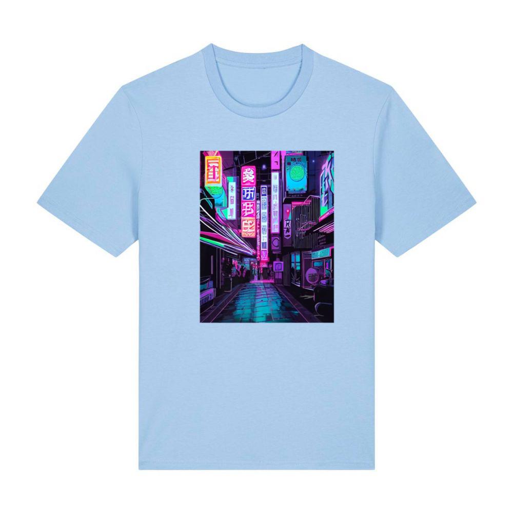 Tokyo Night _ City Streets _ Ai Japanese Street Premium T-Shirt