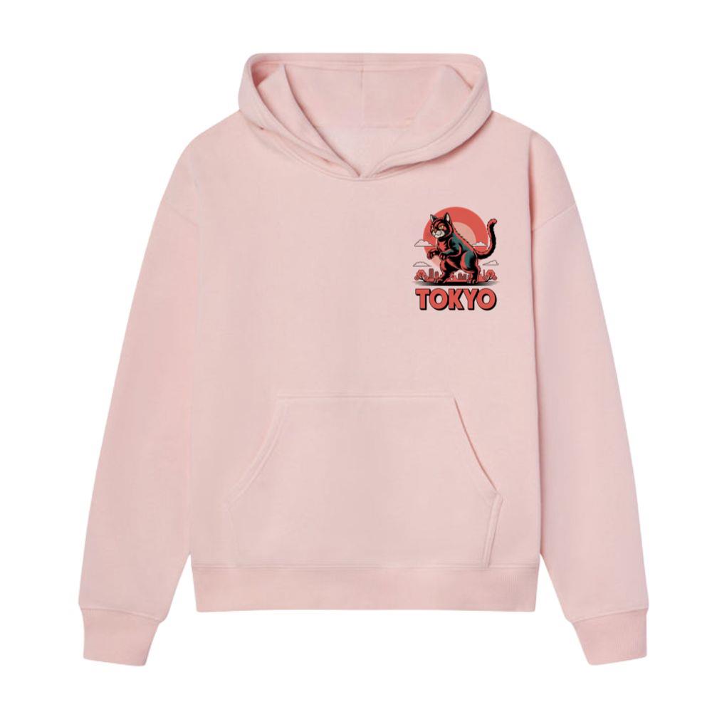 Tokyo Rising Sun Retro Japanese Design Hoodie