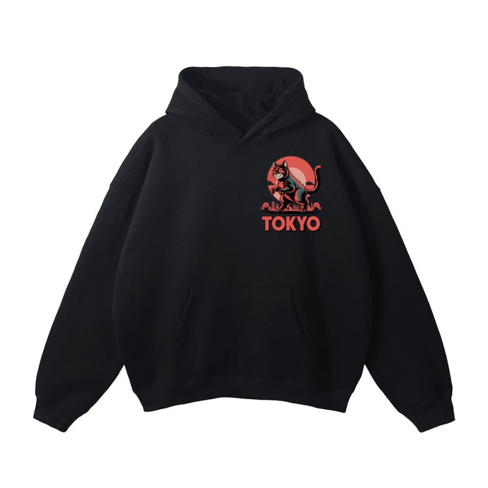 Tokyo Rising Sun Retro Japanese Design Hoodie