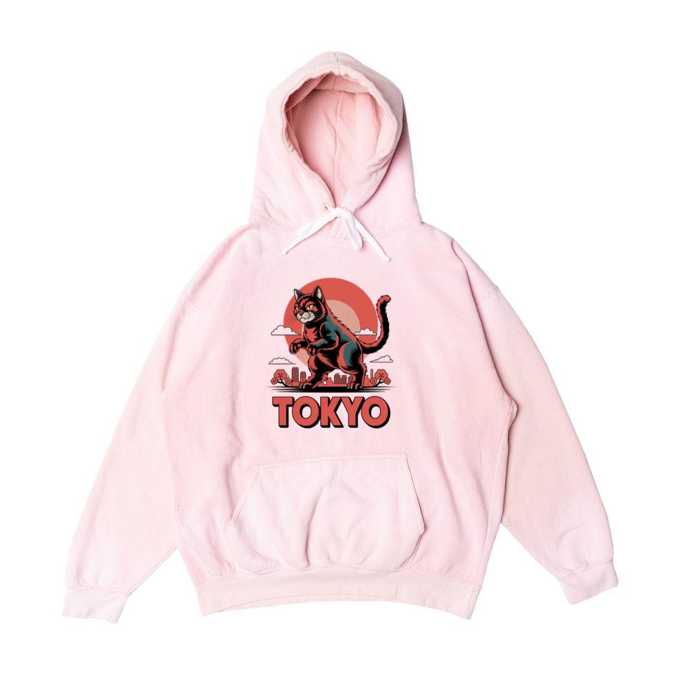 Tokyo Rising Sun Retro Japanese Design Hoodie
