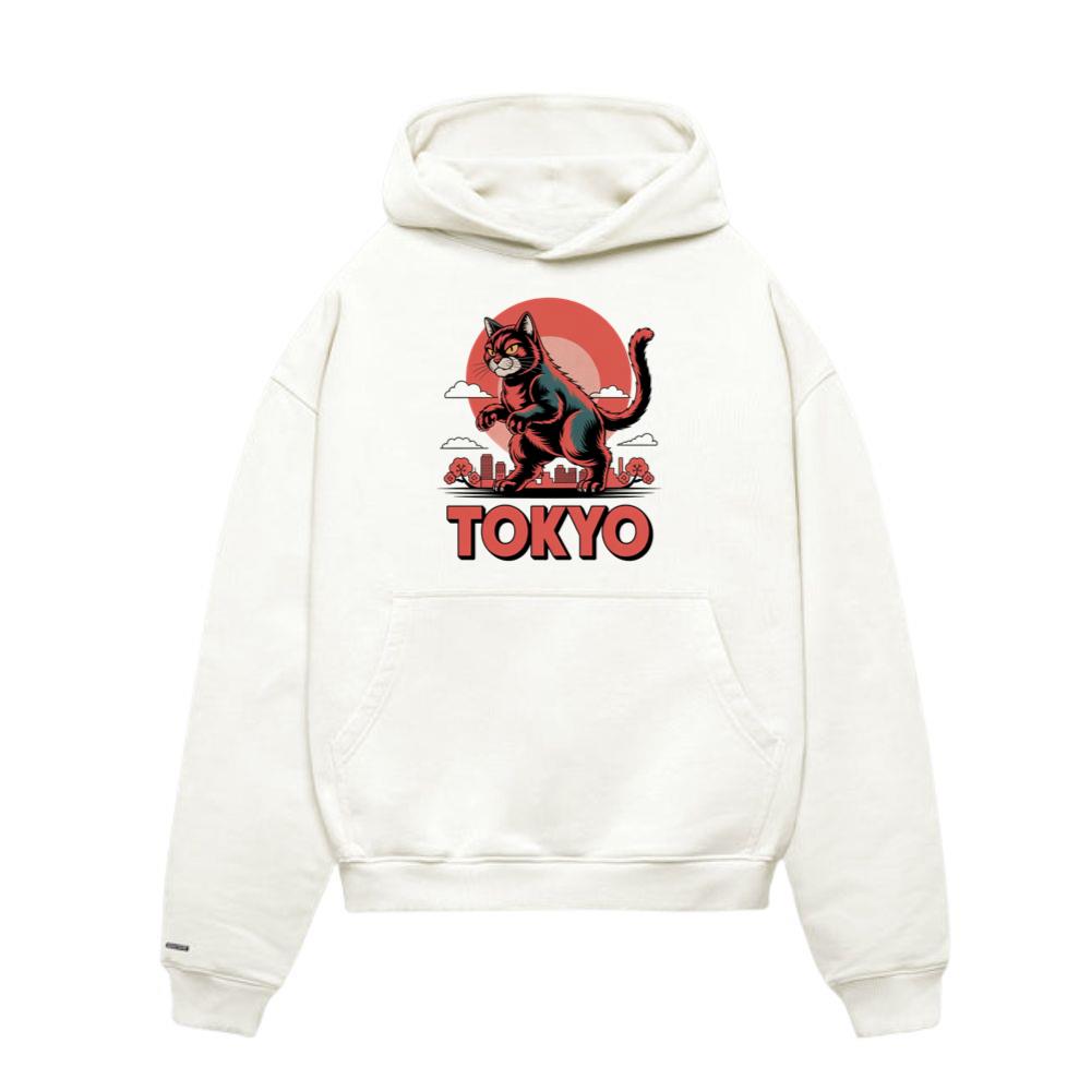 Tokyo Rising Sun Retro Japanese Design Hoodies