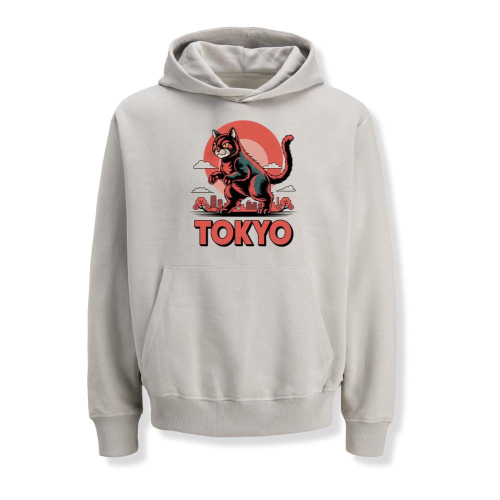 Tokyo Rising Sun Retro Japanese Design Hoodies