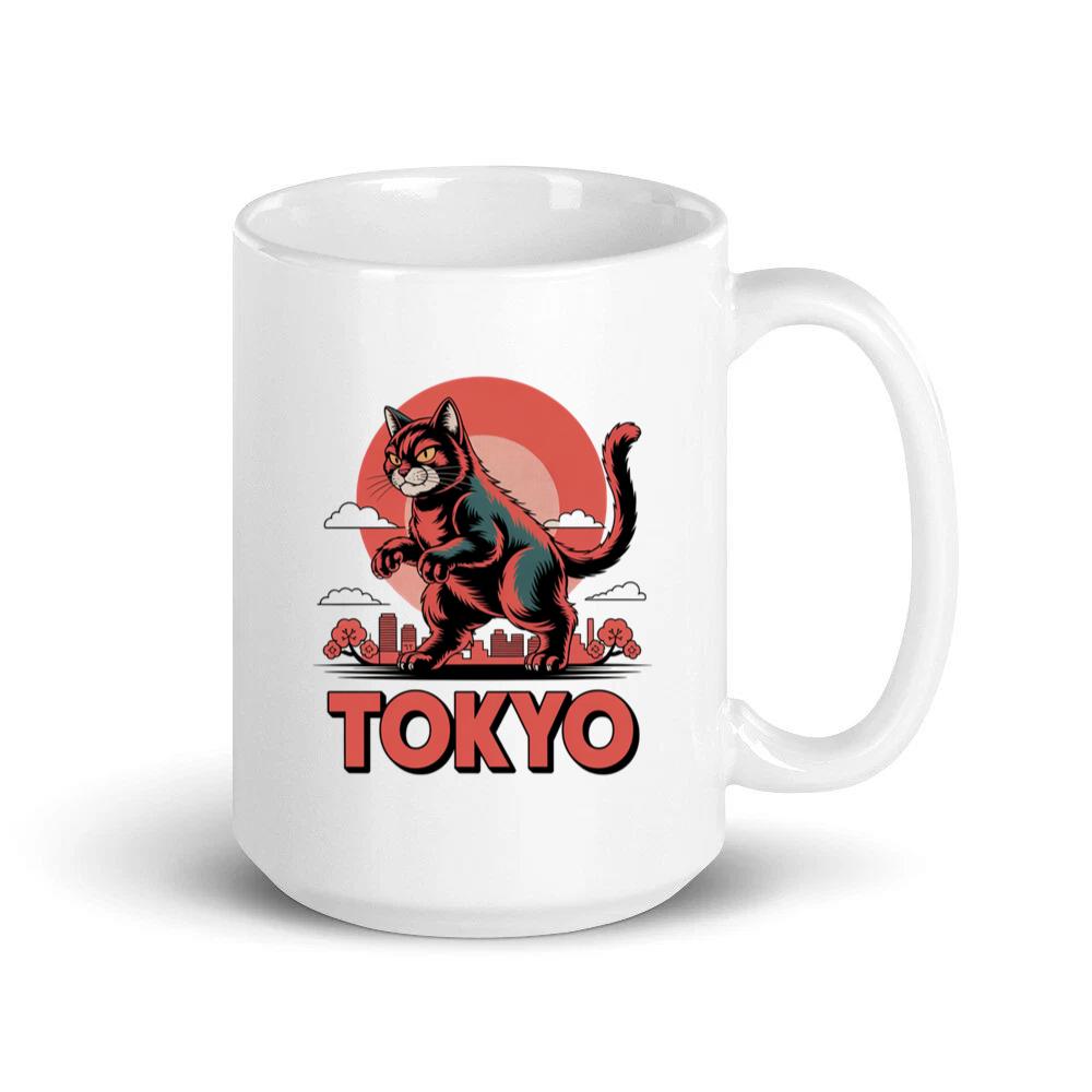 Tokyo Rising Sun Retro Japanese Design Mug