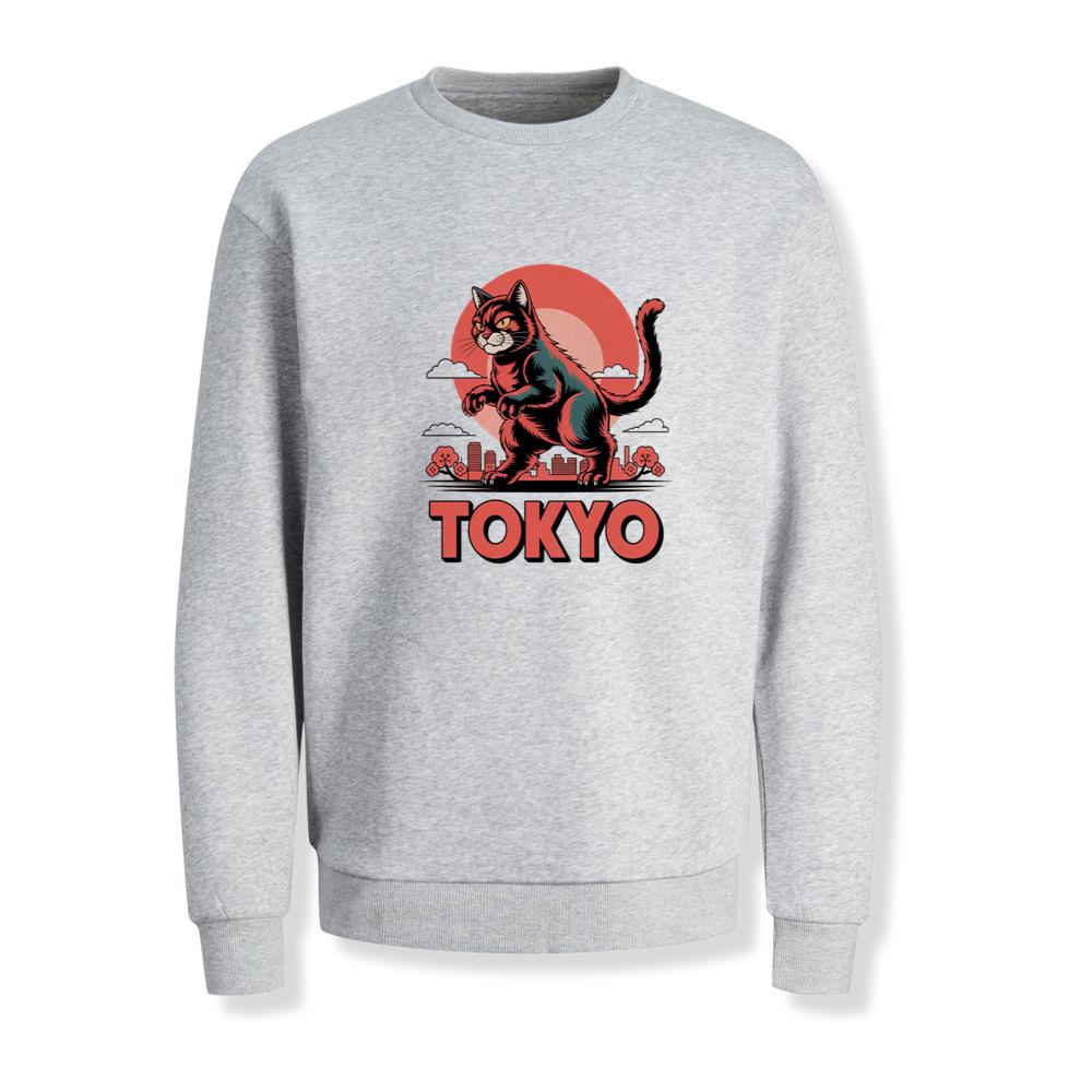 Tokyo Rising Sun Retro Japanese Design Sweatshirt