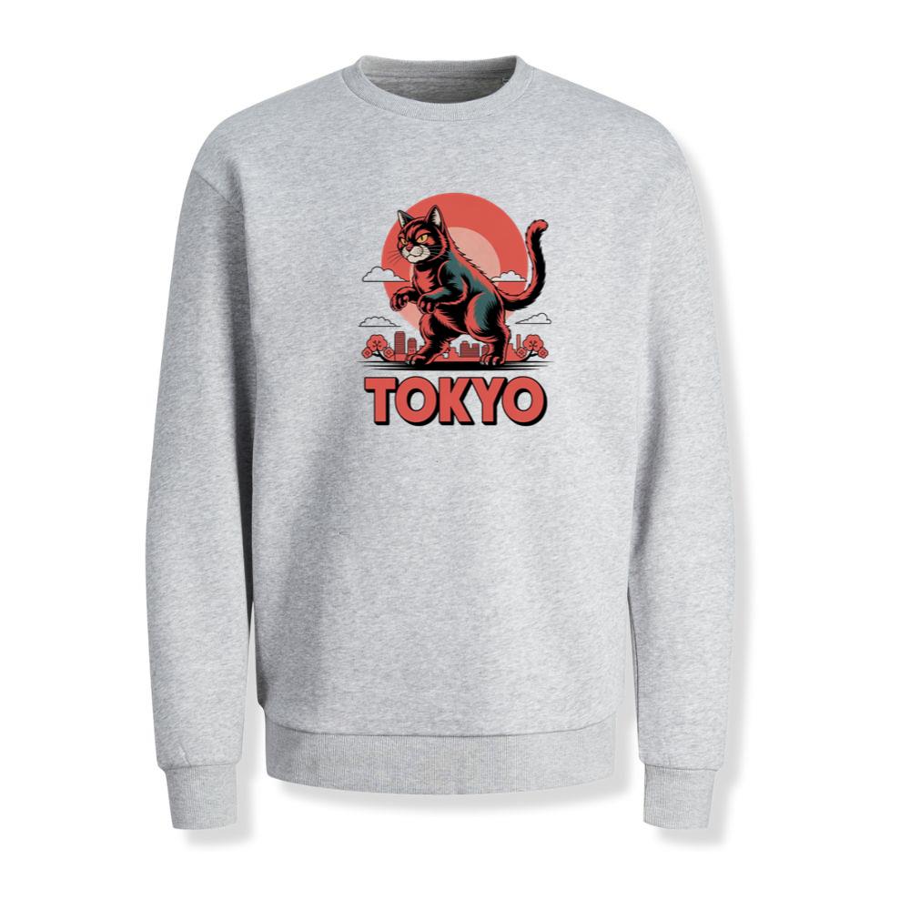 Tokyo Rising Sun Retro Japanese Design Sweatshirt