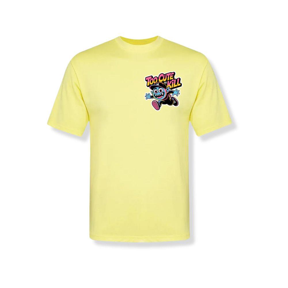 Too Cute to Kill Funny Cartoon Monster Design T-Shirt
