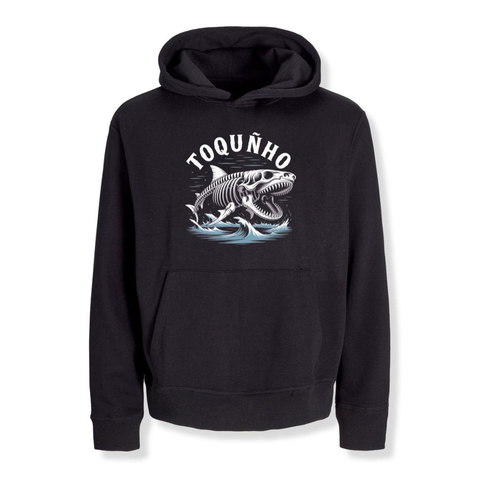 Toquinho Fish Skeleton Punk Rock Graphic Hoodies