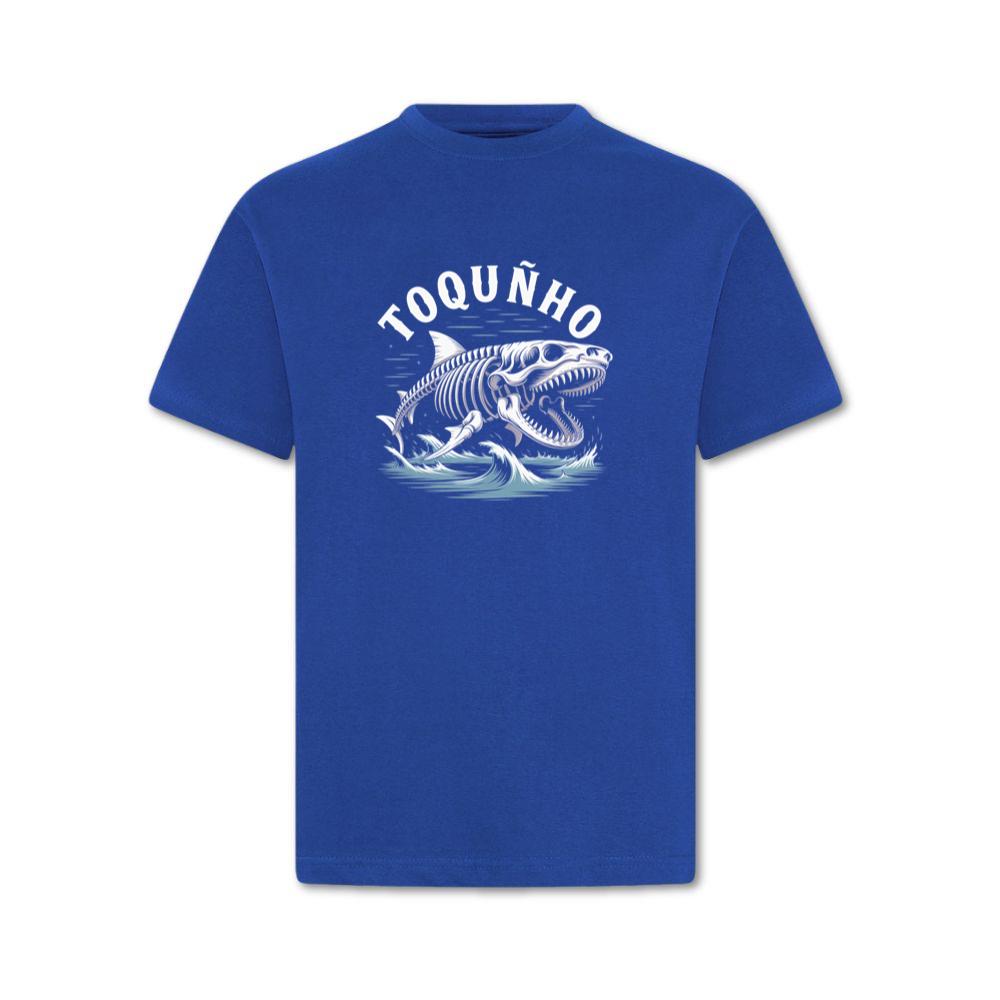 Toquinho Fish Skeleton Punk Rock Graphic T-Shirt