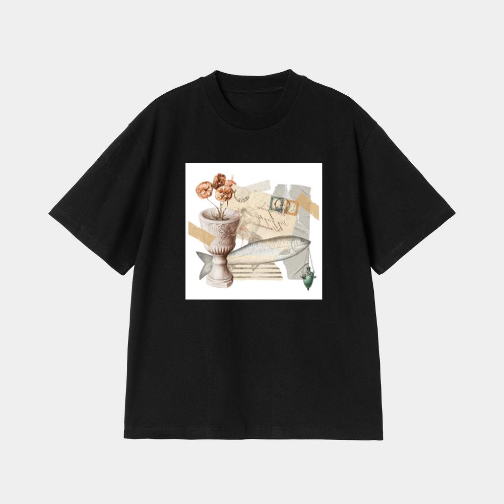 Torn Paper Antique Story T-Shirt