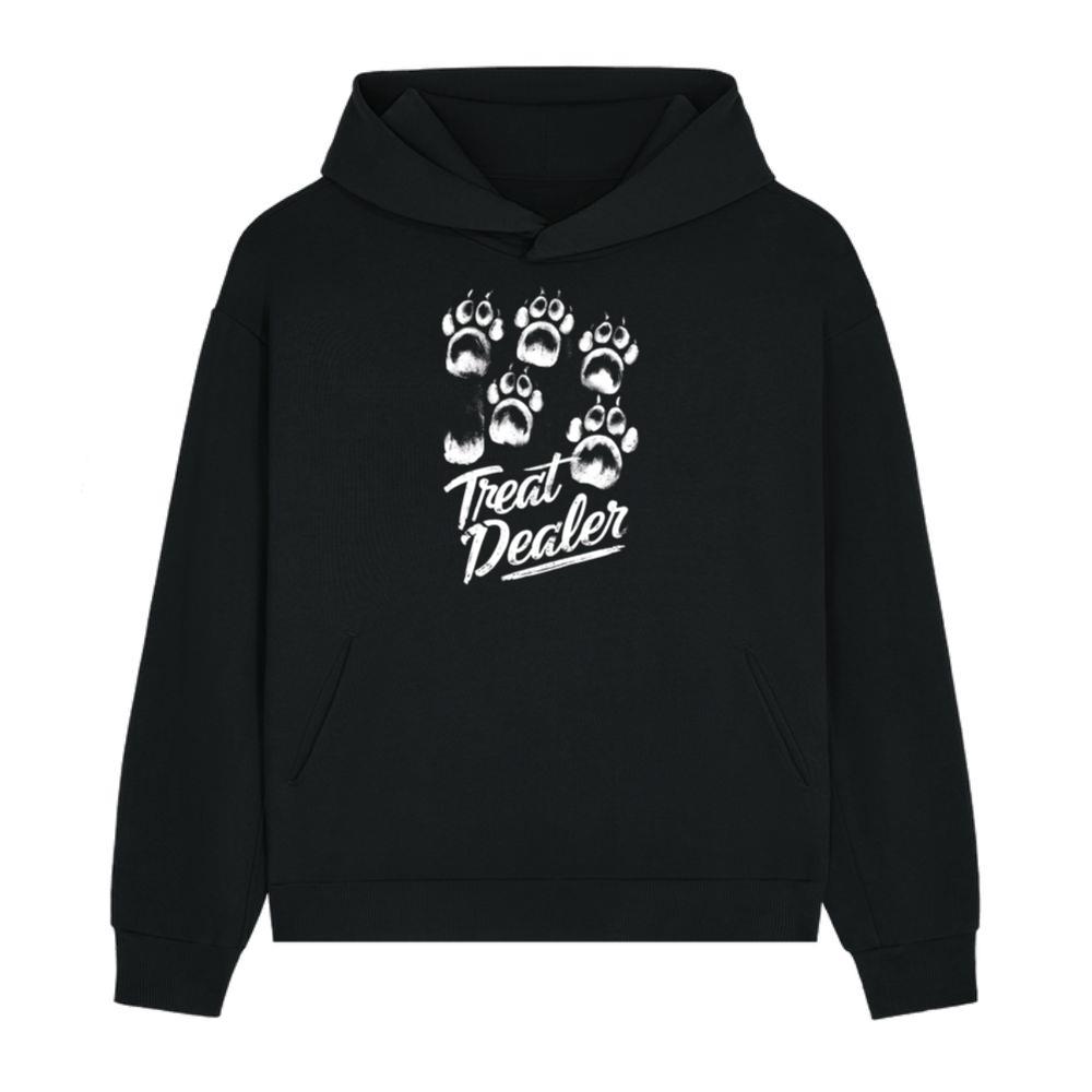 Treat Dealer Dog Paw Prints Funny Halloween Pet Design Hoodie