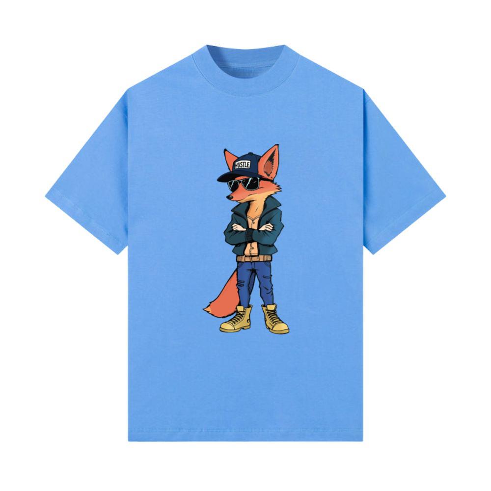 Trendy Cool Fox _ Urban Animal Graphic T-Shirt