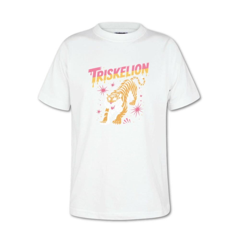 Triskelion Tiger Retro Streetwear Graphic T-Shirt
