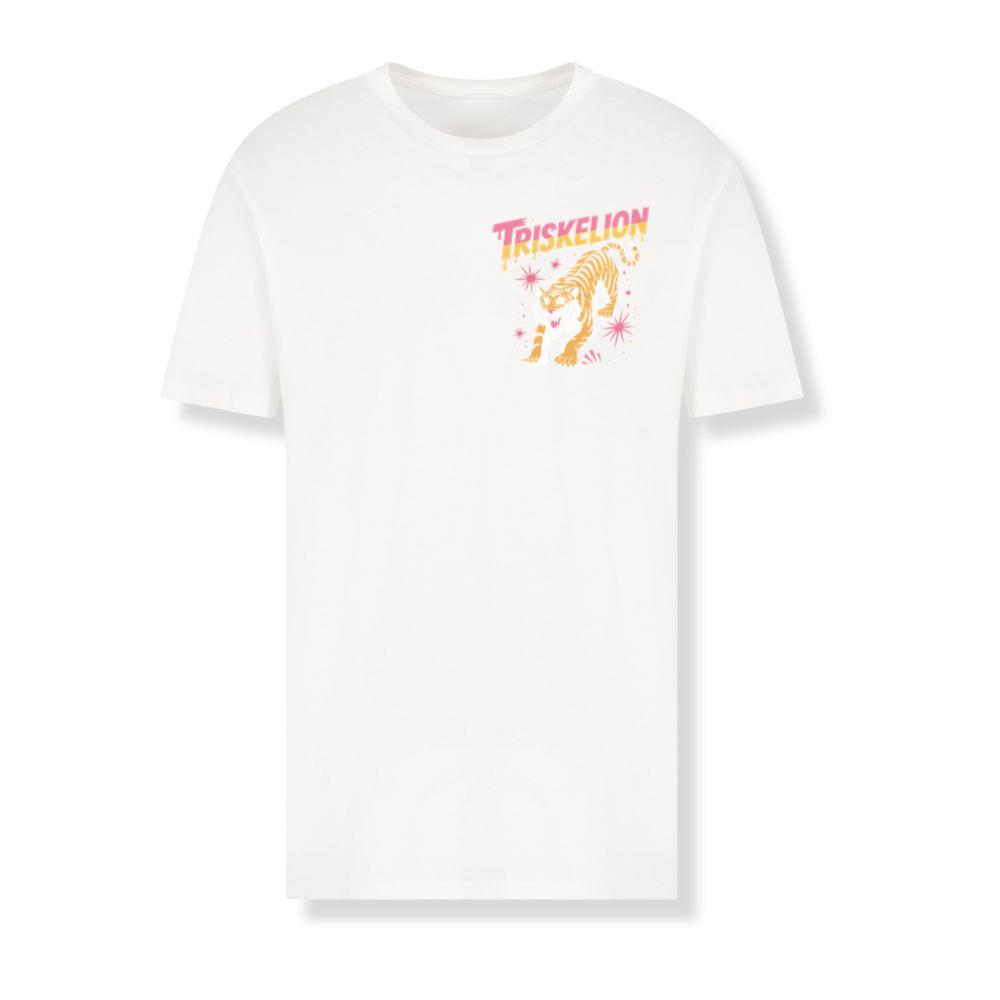 Triskelion Tiger Retro Streetwear Graphic T-Shirt