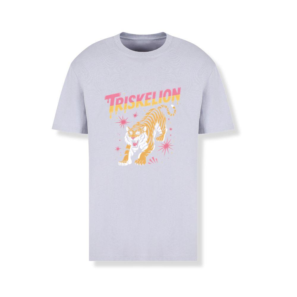 Triskelion Tiger Retro Streetwear Graphic T-Shirts