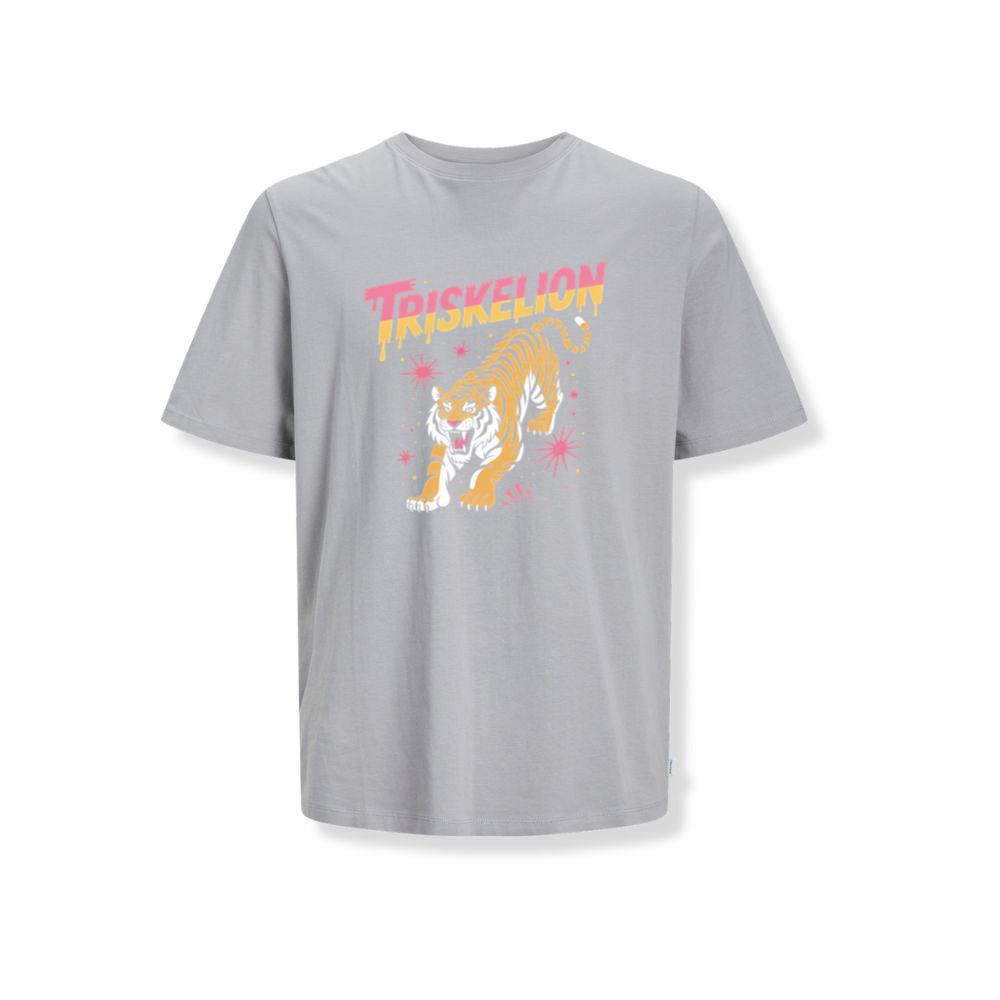 Triskelion Tiger Retro Streetwear Graphic T-Shirts