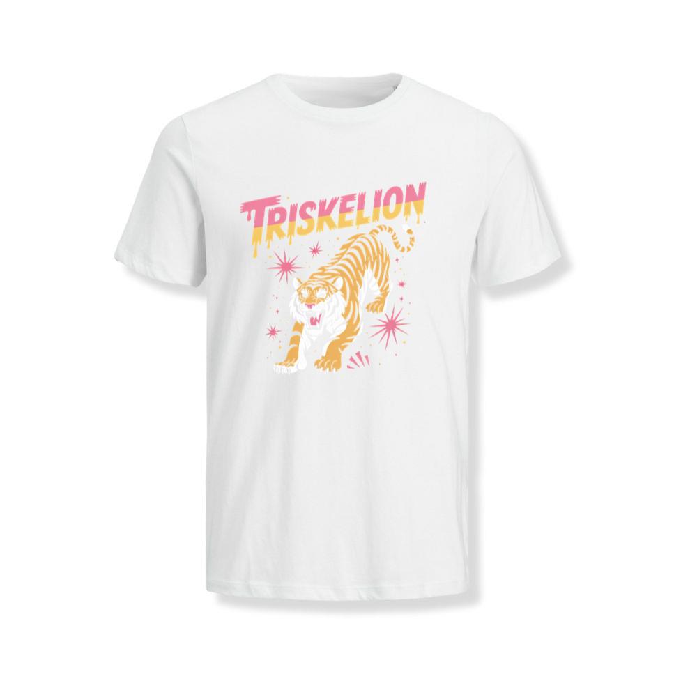 Triskelion Tiger Retro Streetwear Graphic T-Shirts