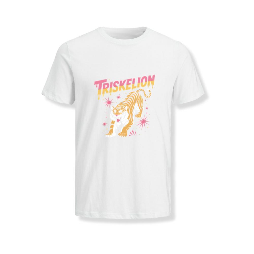 Triskelion Tiger Retro Streetwear Graphic T-Shirts