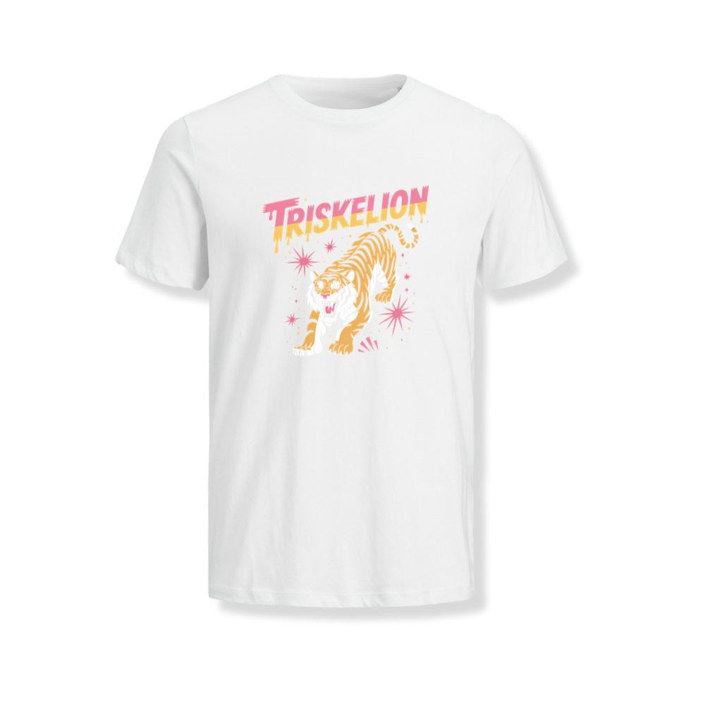 Triskelion Tiger Retro Streetwear Graphic T-Shirts