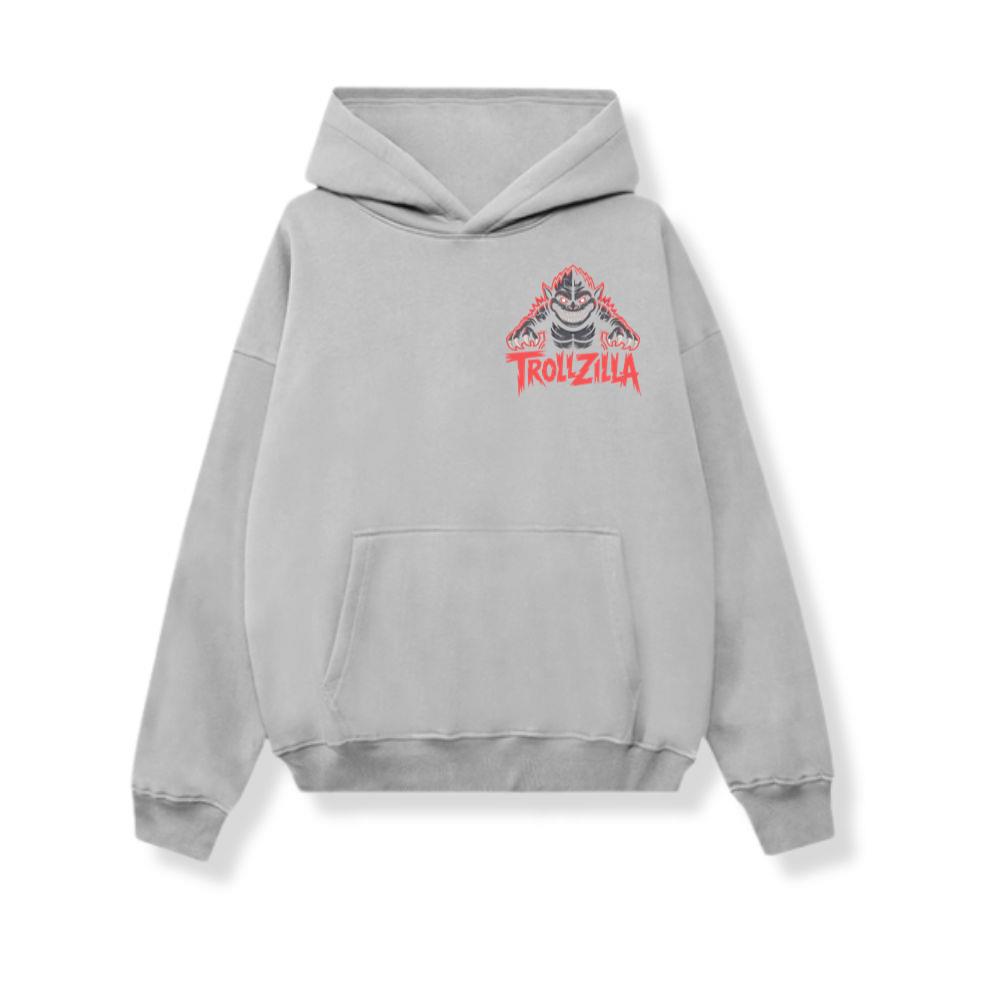 Trollzilla Monster Cartoon Horror Design Hoodie