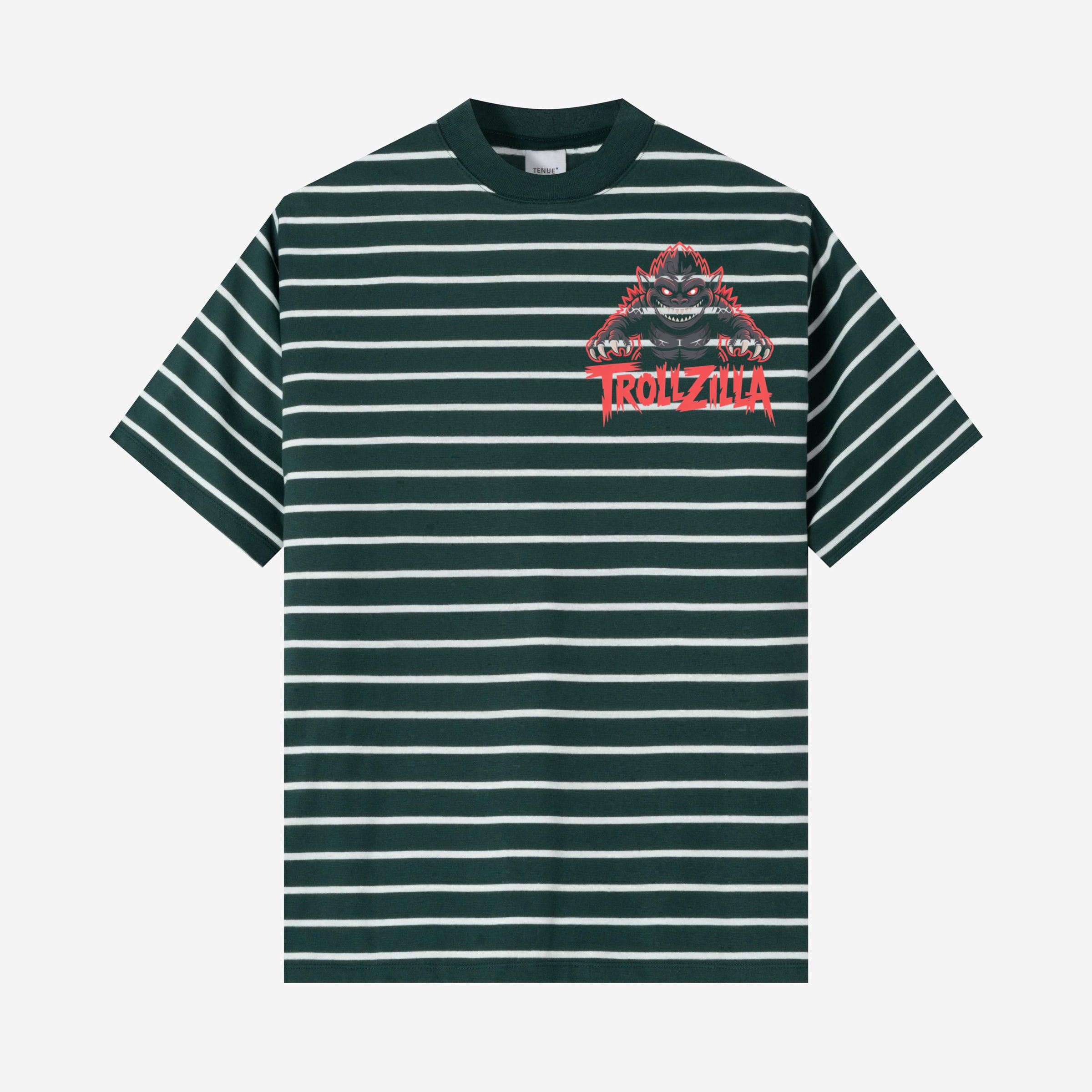 Trollzilla Monster Cartoon Horror Design T-Shirts - Image 2