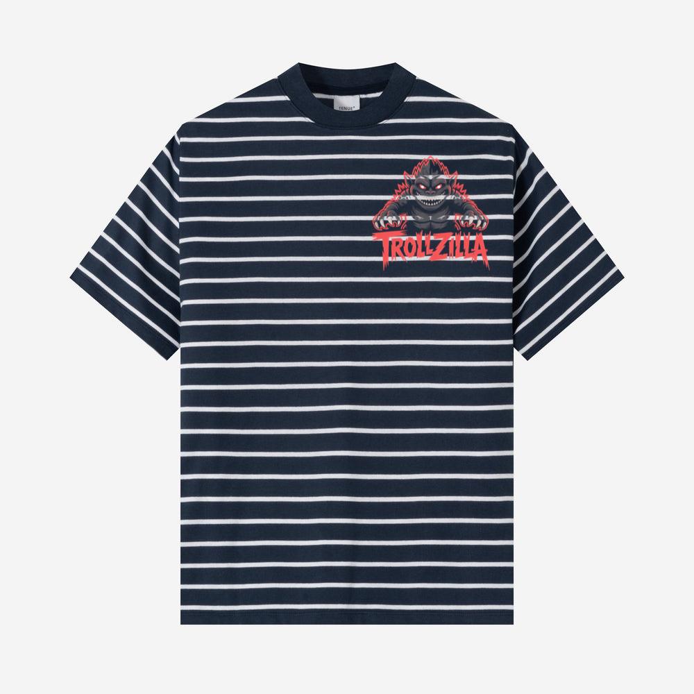 Trollzilla Monster Cartoon Horror Design T-Shirts