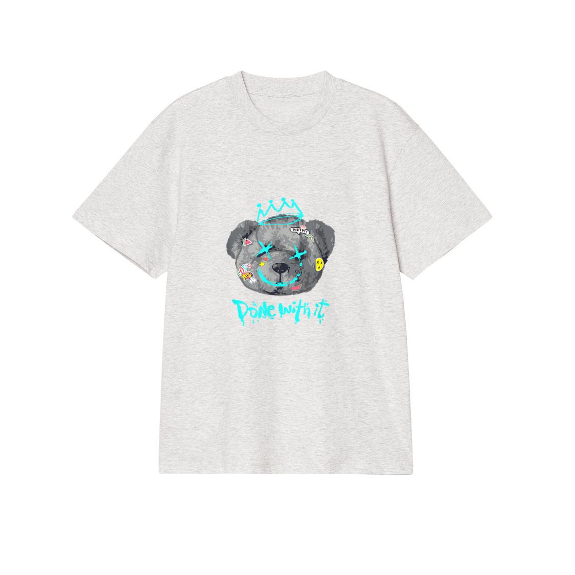 Trust The Bear Urban Streetwear Graffiti Art Design T-Shirt