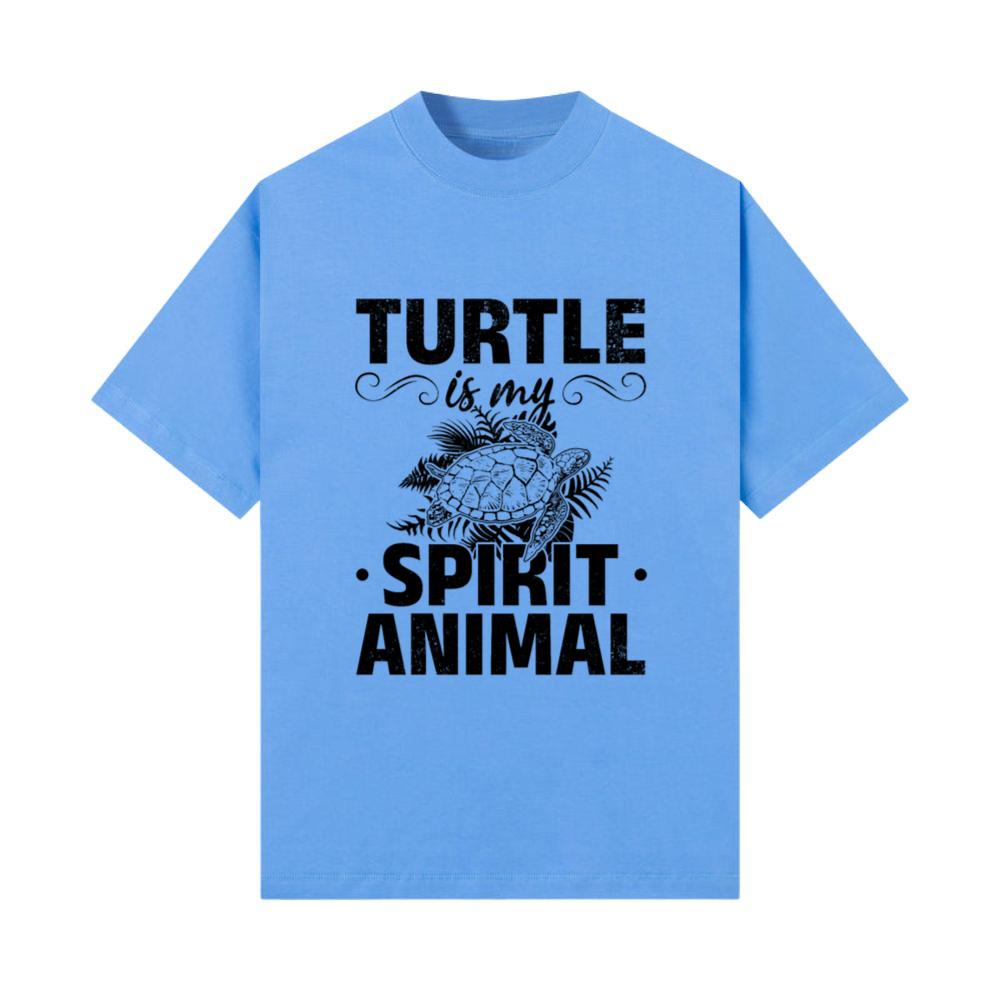 Turtle Is My Spirit Animal Turtle Lover Sea Turtle T-Shirt