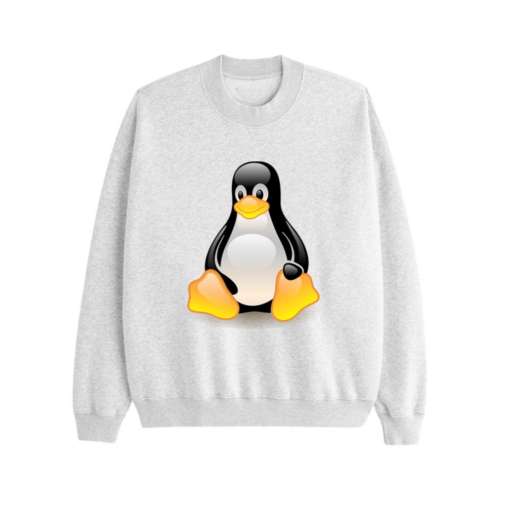 Tux the Penguin Sitting Sweatsrhits