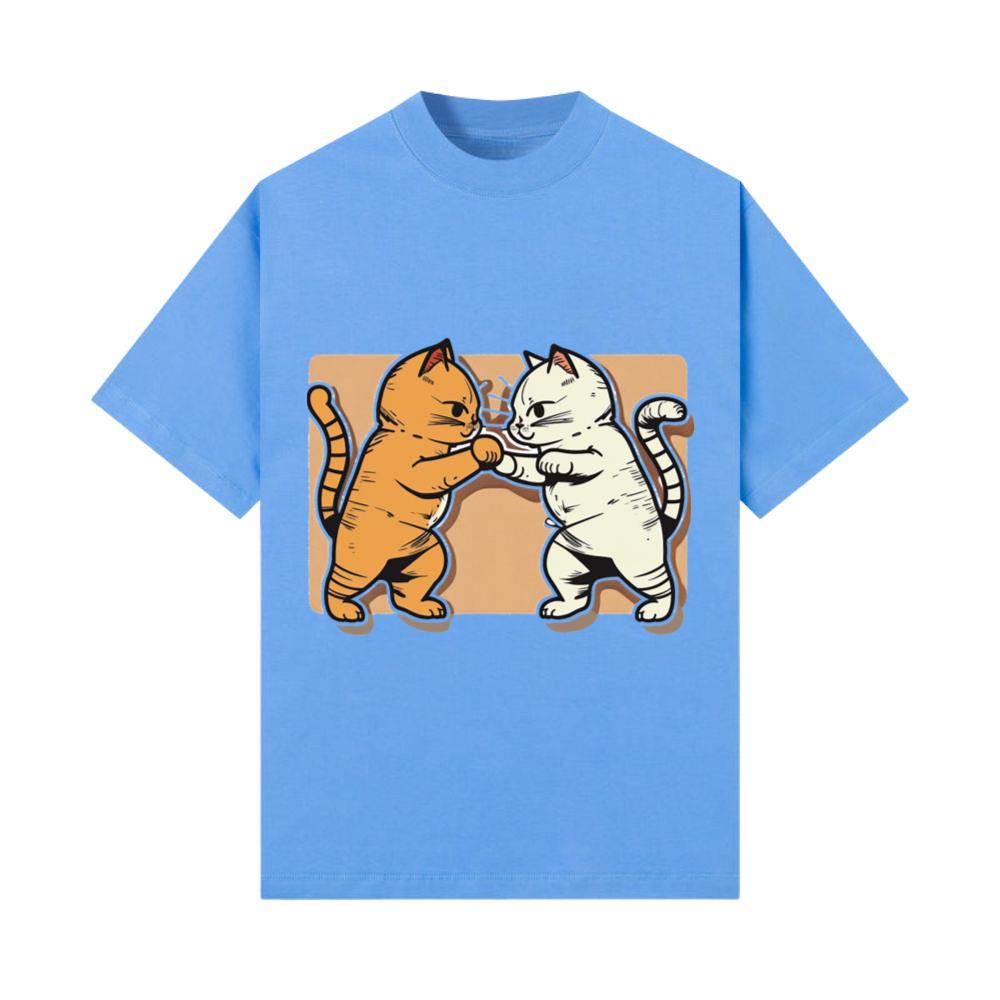 two cat anime slap_1 T-Shirt