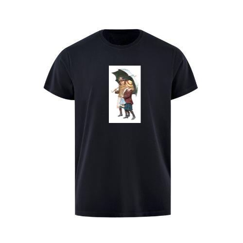 Two Girls with Umbrella T-Shirts