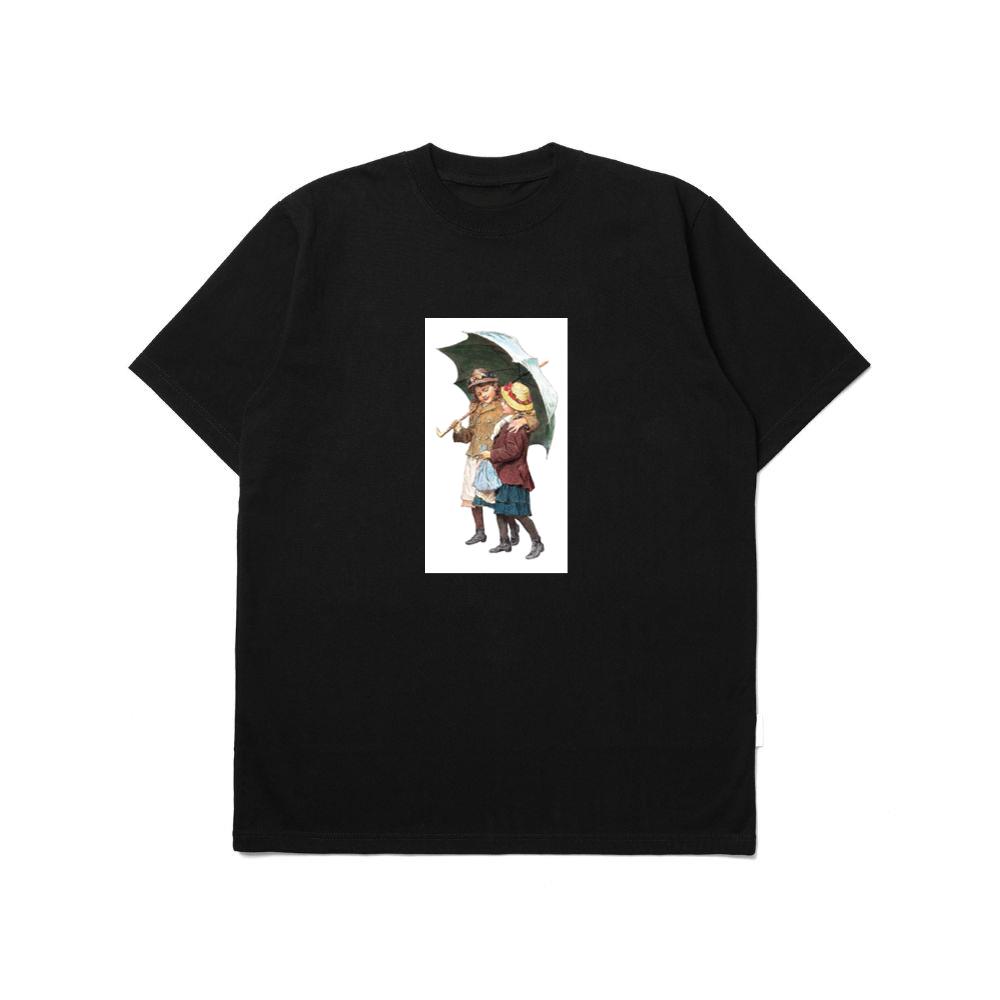 Two Girls with Umbrella T-Shirts