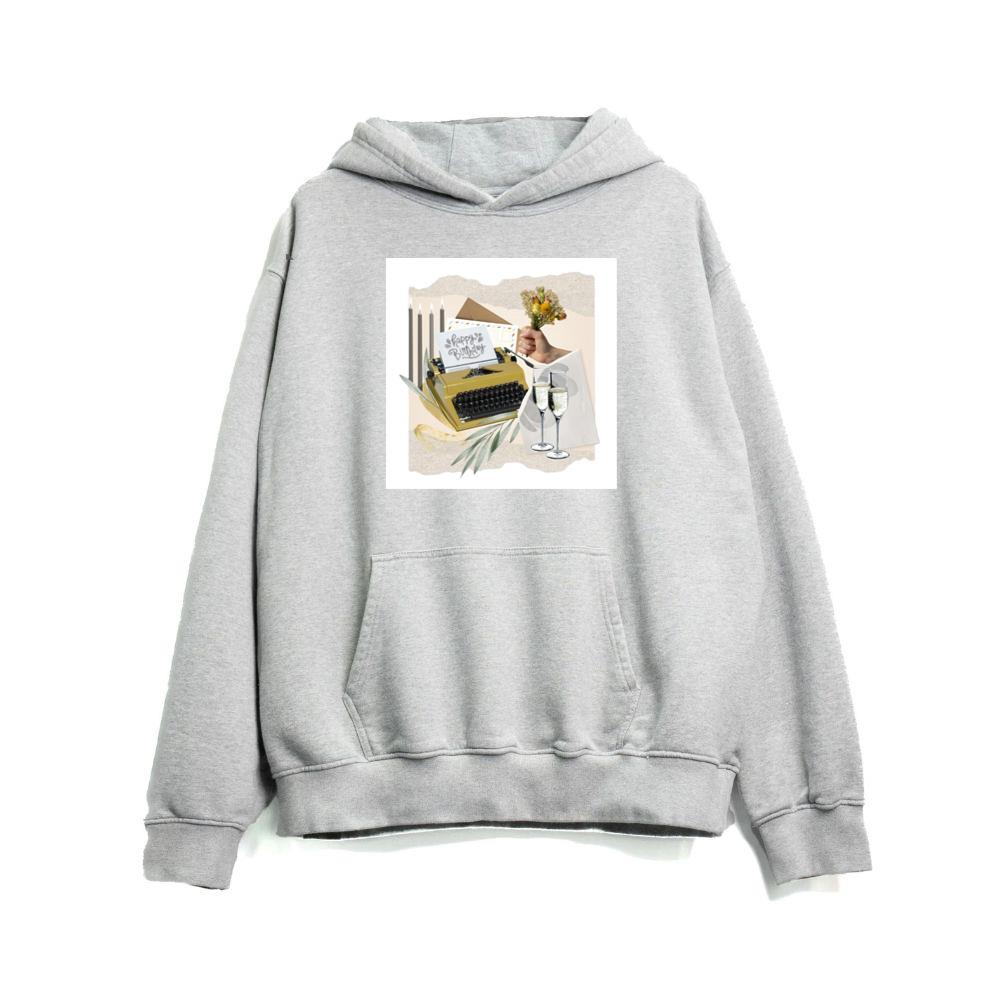 Typewriter Birthday Art Hoodies
