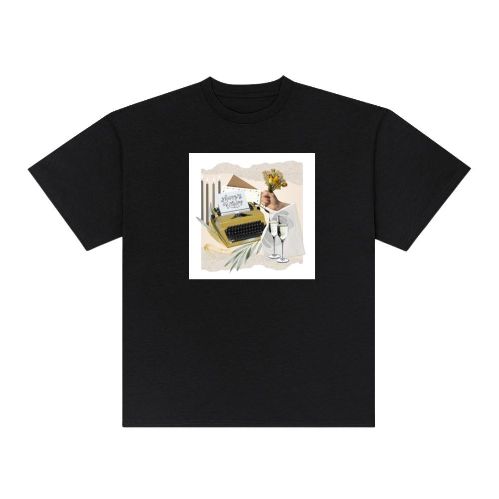 Typewriter Birthday Art TShirts Kulottee