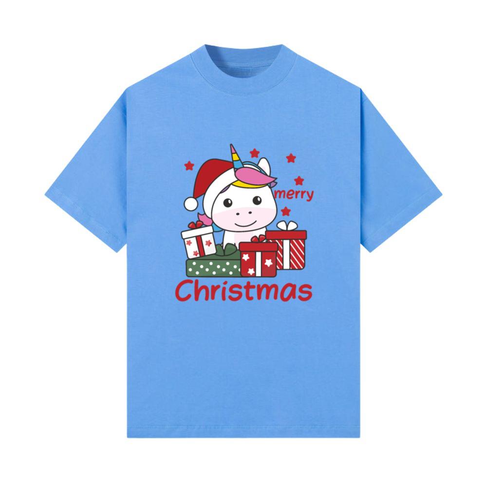 Unicorn Christmas Gift Winter Animals Unicorn T-Shirt