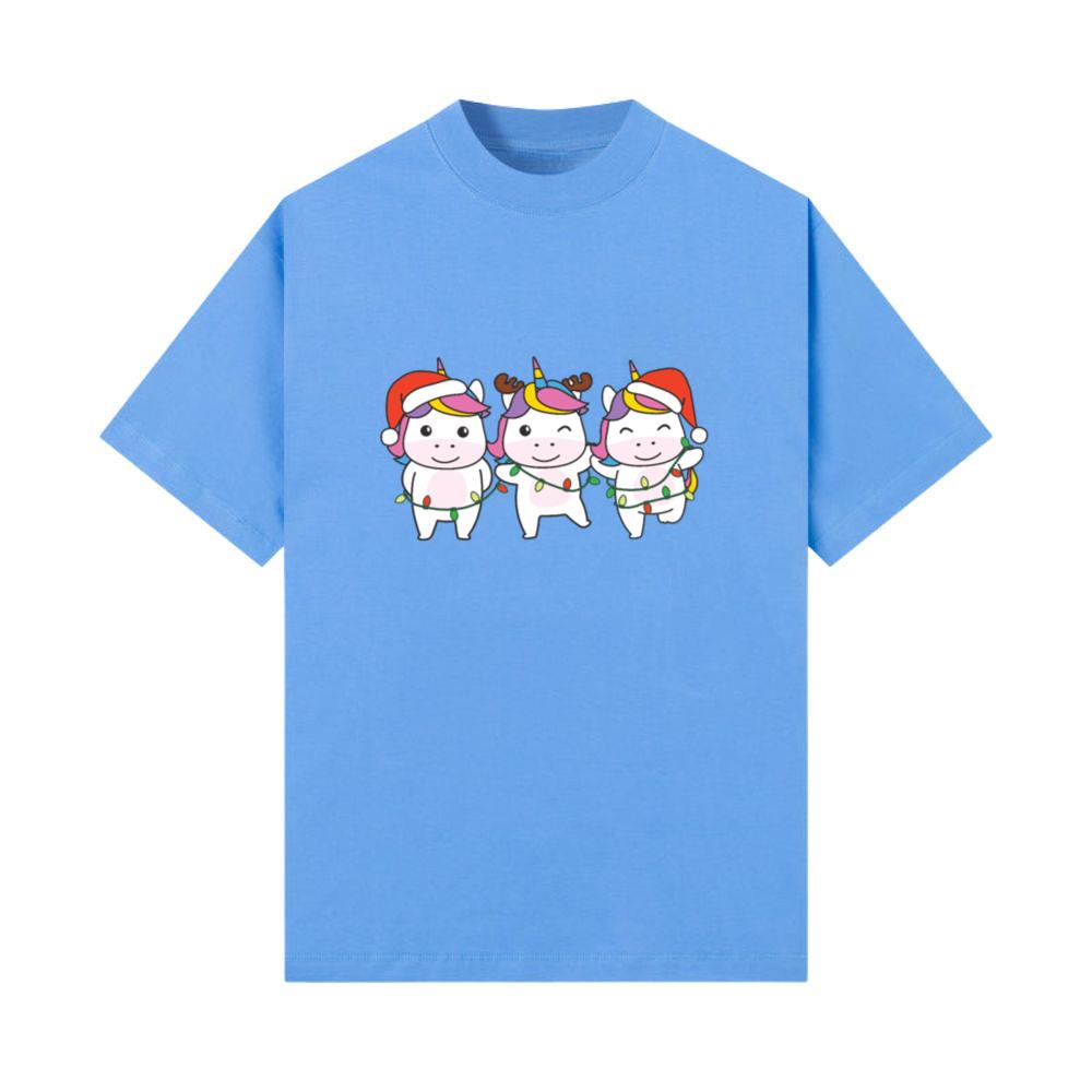 Unicorn Christmas Winter Animals Unicorn T-Shirt