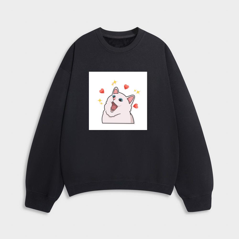 Unleashes a Symphony of Serotonin in a Pastel Paradise Sweatshirt