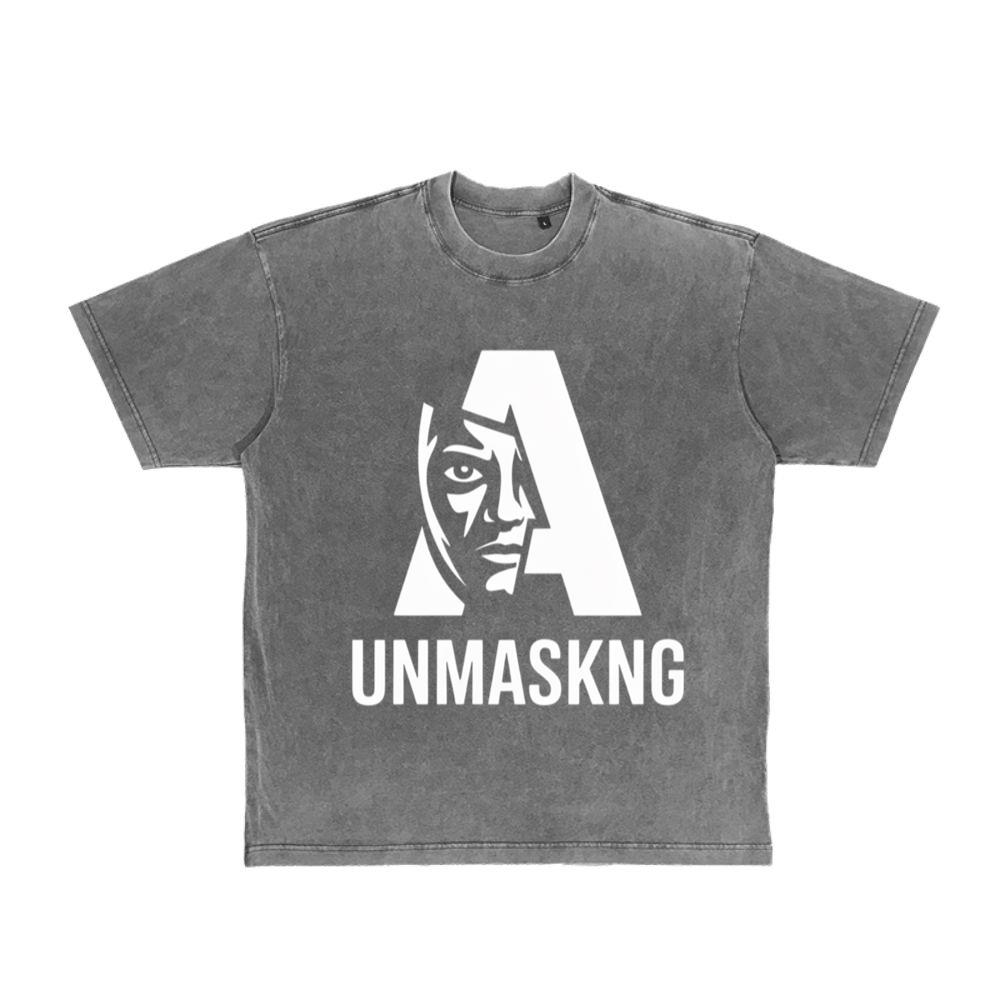 Unmaskng Bold Letter A Graphic T-Shirt