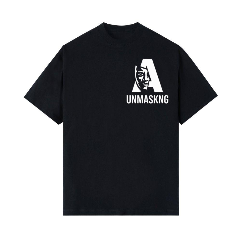 Unmaskng Bold Letter A Graphic T-Shirt