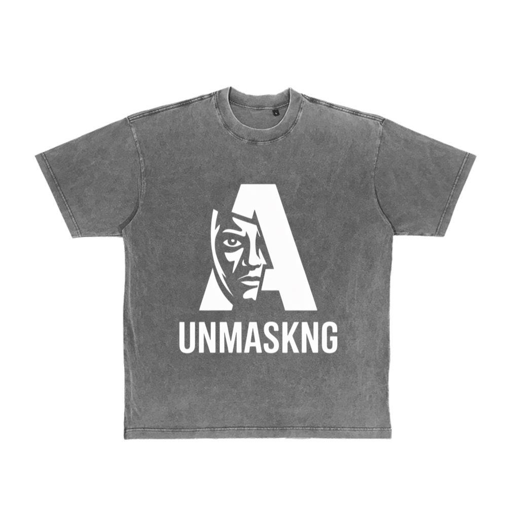 Unmaskng Bold Letter A Graphic T-Shirt