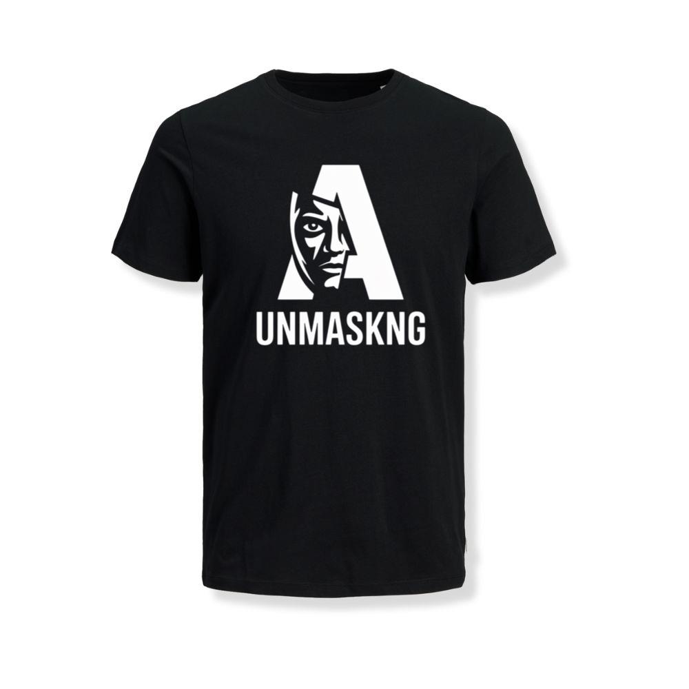 Unmaskng Bold Letter A Graphic T-Shirt