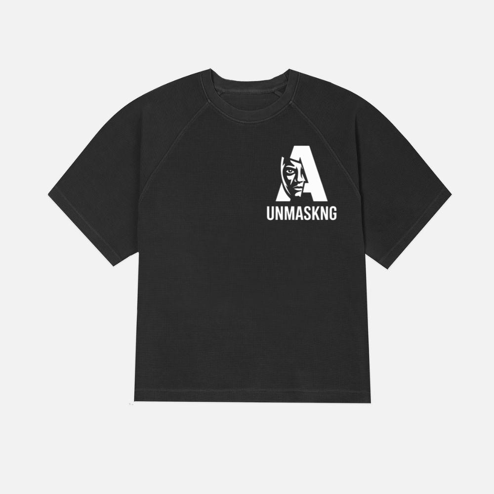 Unmaskng Bold Letter A Graphic T-Shirt