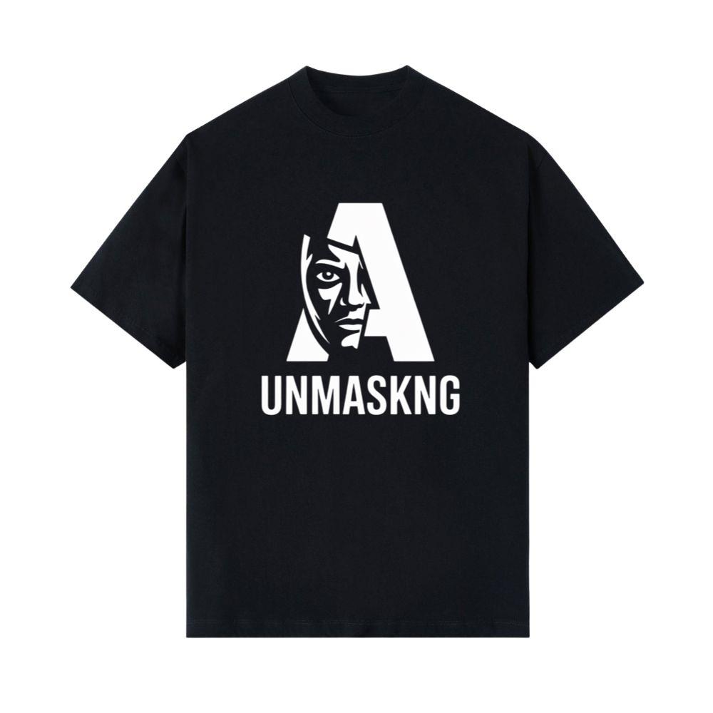 Unmaskng Bold Letter A Graphic T-Shirts